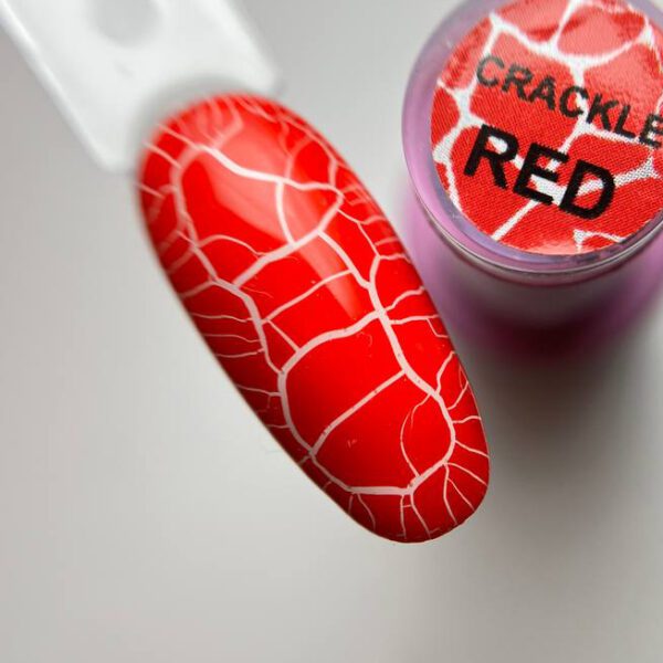 Crackle Red illusion beauty Nails - 5ml