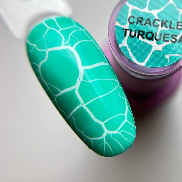 Crackle Turquesa illusion beauty Nails - 5ml
