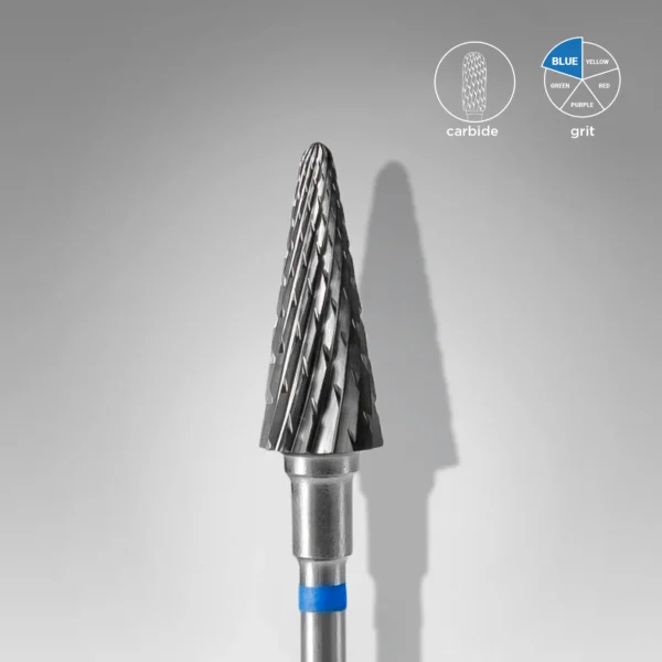Fresa retirada de Carburo, «Cónica» 6mm Staleks #9 SKU: FT71B060/14