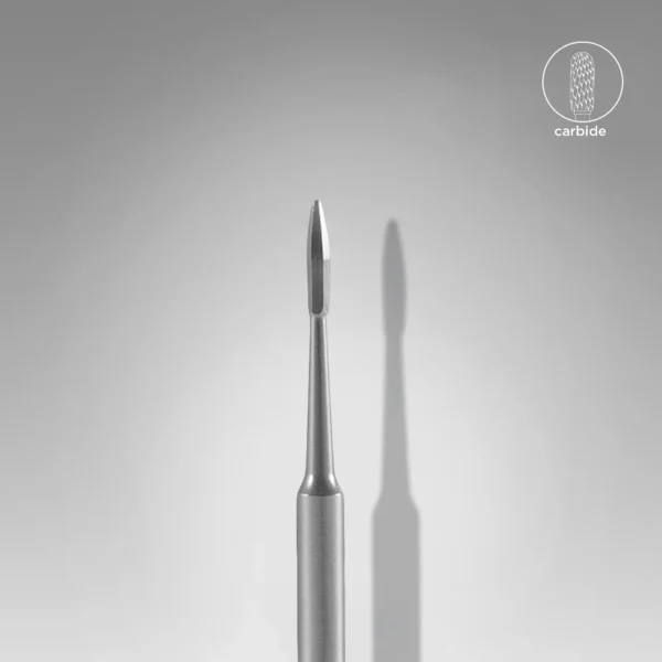 Fresa manicura de Carburo Para uñas "Limpiador De Uñas" Seguridad, Diámetro 1.2 Mm, Parte De Trabajo 2.5 Mm Staleks #39 SKU: FT11/012/2.5