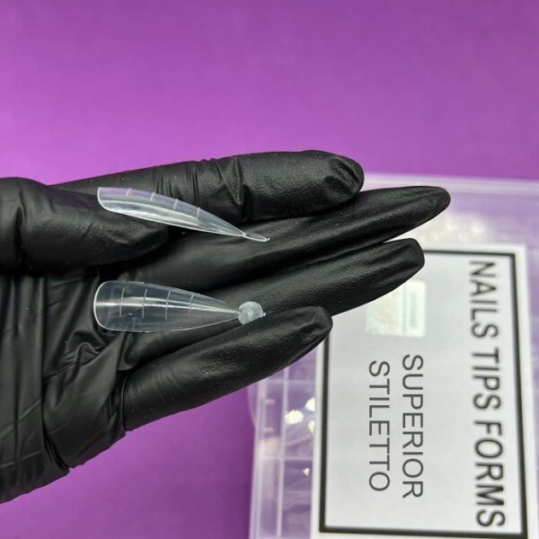 Tips Nails Forms "Superior Stiletto" Illusion Beauty