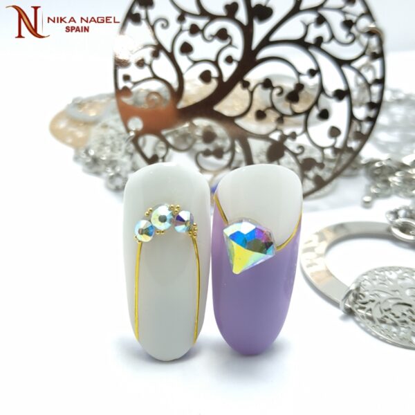Pegatinas Lineas Oro - Imagen 2