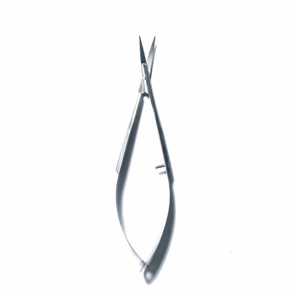 Tijeras Zinger de presión 13mm Premium - cutícula y cejas - Imagen 2