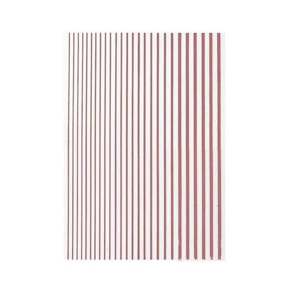 Pegatinas Lineas Rosa Dorado
