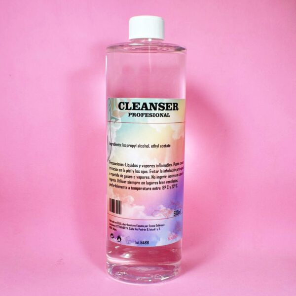 Cleanser profesional para trabajar el PolyGel illusion beauty - 500ml