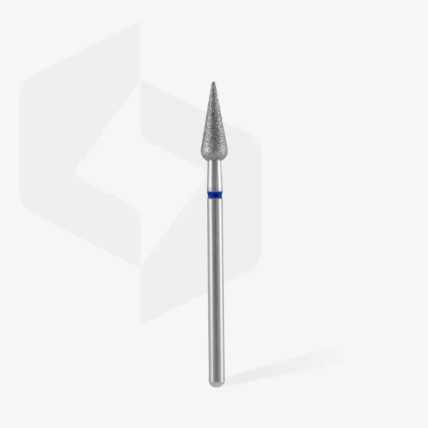Fresa Manicura Punta Diamante, «Pera Puntiaguda» 4mm Staleks #24 SKU: FA100B040/12 - Imagen 2