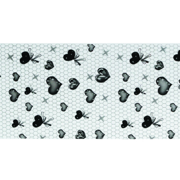 Foil Encaje Negro 11 - 100cm