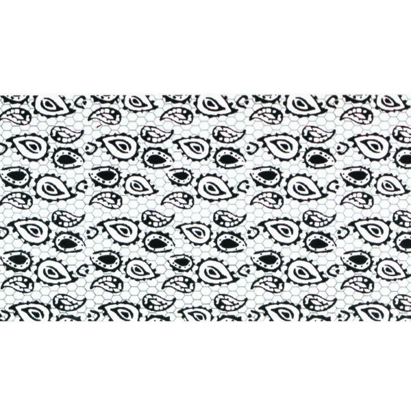 Foil Encaje Negro 5 - 100cm