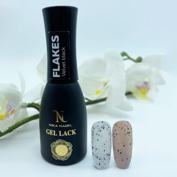 Finish FLAKES Velvet Black - 10ml