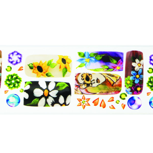 Foil Floral 2 - 100cm