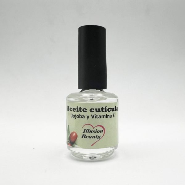 Aceite para cutícula de Jojoba y vitamina E illusion beauty - 15ml