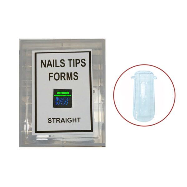 Tips Nails Forms "Straight" Illusion Beauty