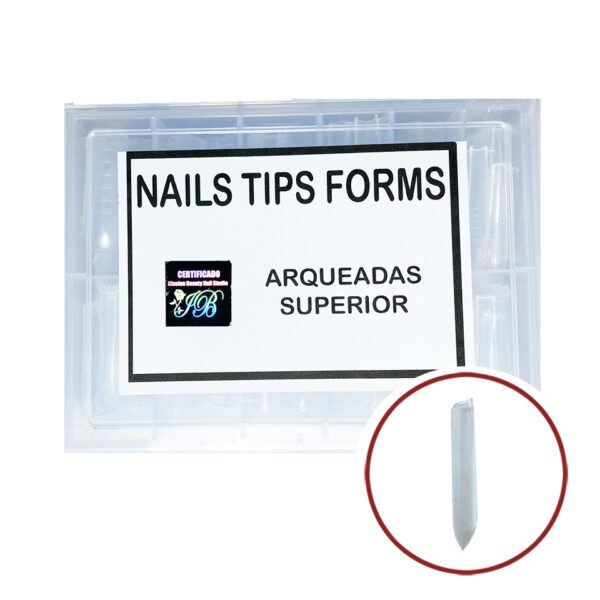 Tips Nails Forms "Arqueadas Superior" Illusion Beauty