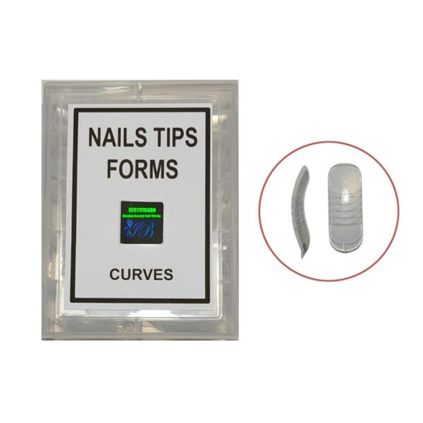 Tips Nails Forms "Curves" Illusion Beauty