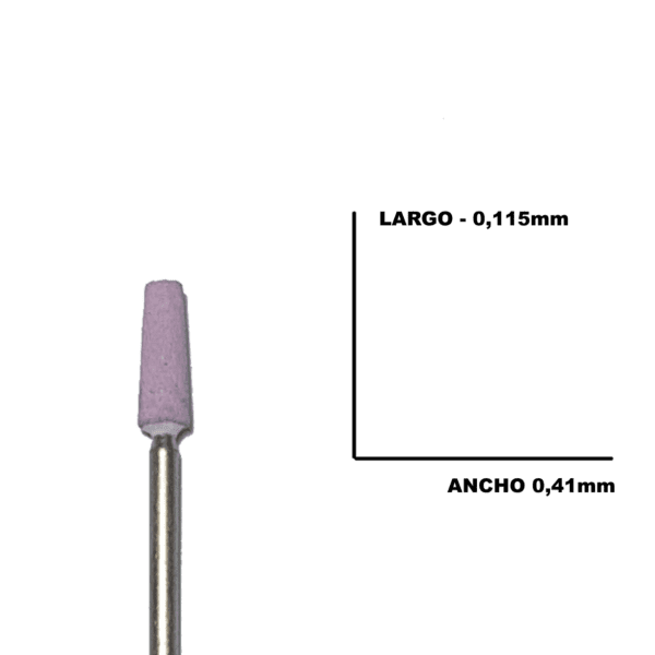 Fresa manicura carburo mineral #16