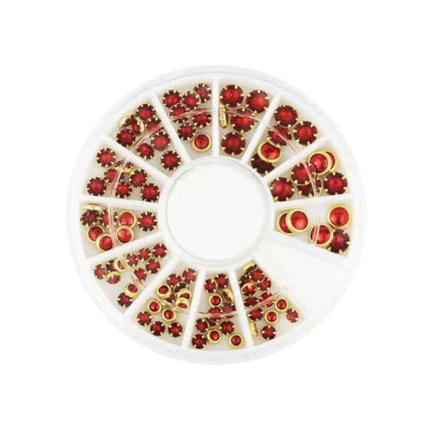 Rueda Diamantes Rojos engarzados
