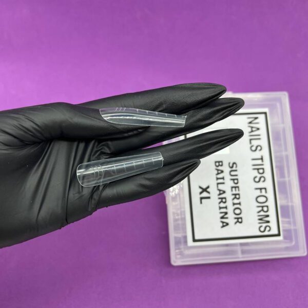 Tips Nails Forms "Superior Bailarina XL" Illusion Beauty