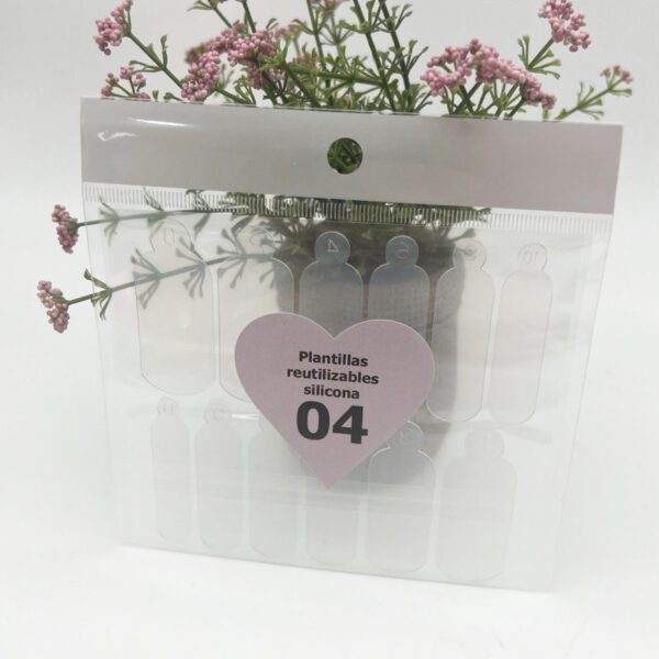 Plantillas reutilizables de silicona para francesa #4 - Imagen 2