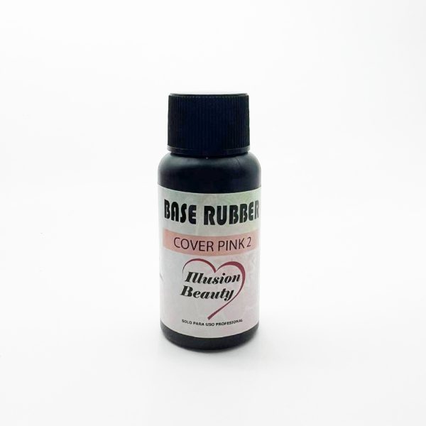 Base Rubber Cover Pink 2 illusion beauty Nails - 30ml