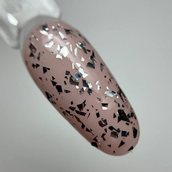 Top Coat Flakes 02 illusion beauty Nails - 15ml - Imagen 2