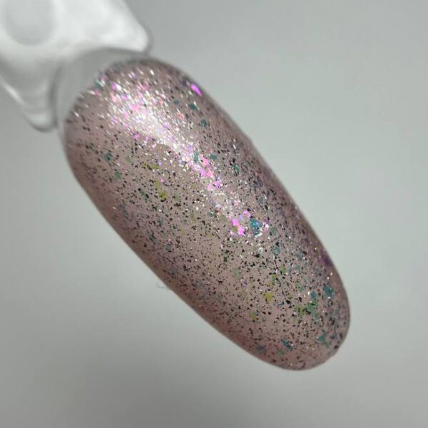 Top Coat Flakes 04 illusion beauty Nails - 15ml - Imagen 3