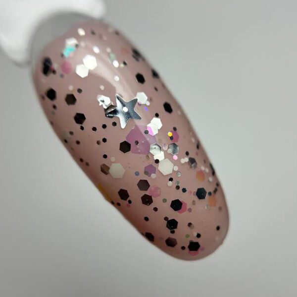 Top Coat Flakes 05 illusion beauty Nails - 15ml - Imagen 2