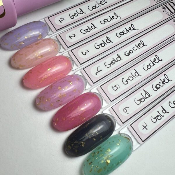 Gold Coctel 04 illusion beauty Nails - 5ml - Imagen 2