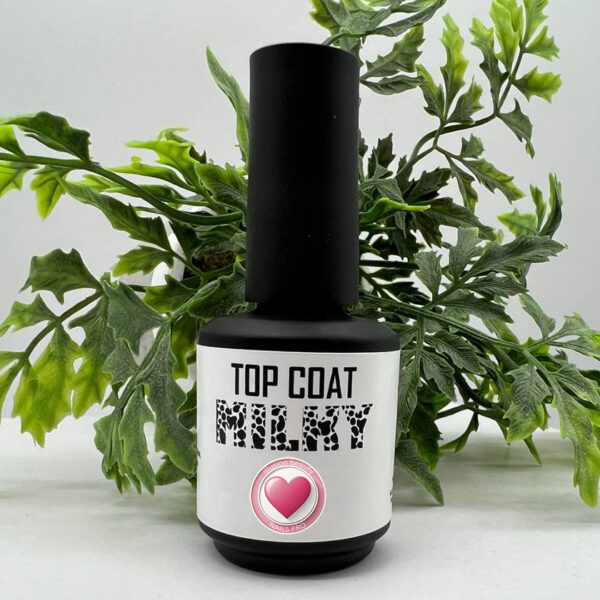 Top Coat Milky illusion beauty Nails - 15ml