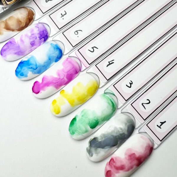 Watercolor 02 illusion beauty Nails 5ml - Imagen 2