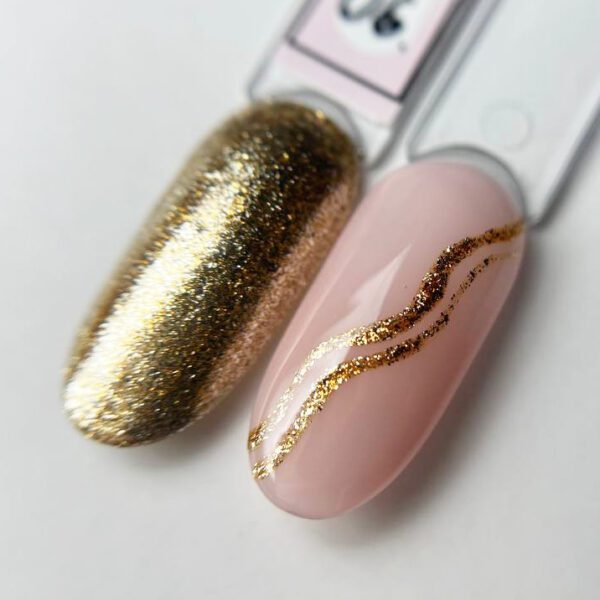 Gel paint Gold 6 illusion beauty Nails - 5gr - Imagen 3