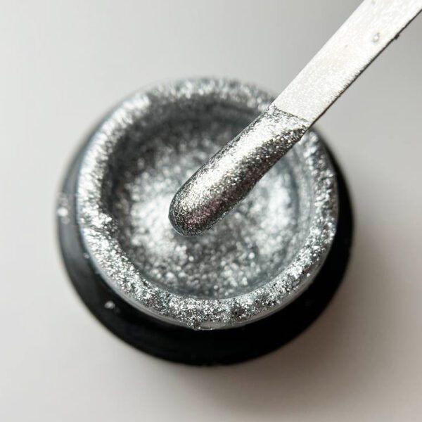 Gel paint Silver 1 illusion beauty Nails - 5gr