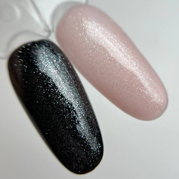Top Coat Shimmer Silver illusion beauty Nails - 15ml - Imagen 2