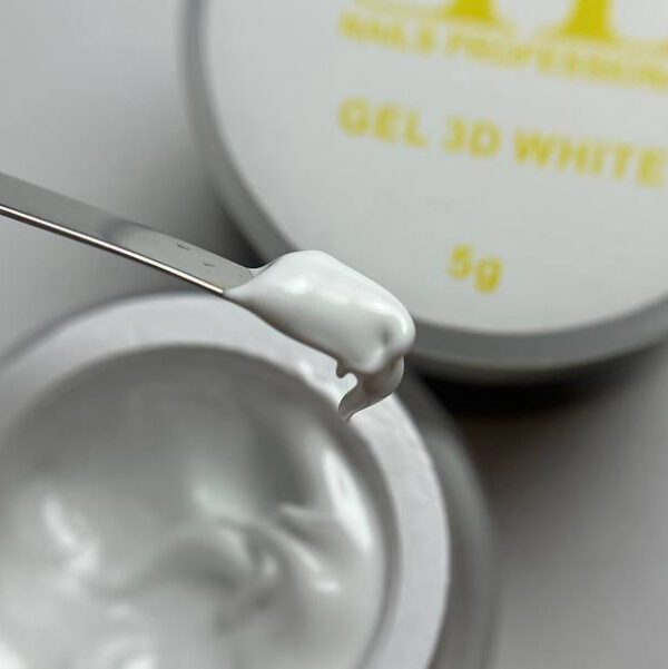 Gel 3D white illusion beauty Nails - 5gr