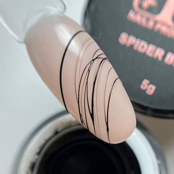 Spider Black illusion beauty Nails - 5gr