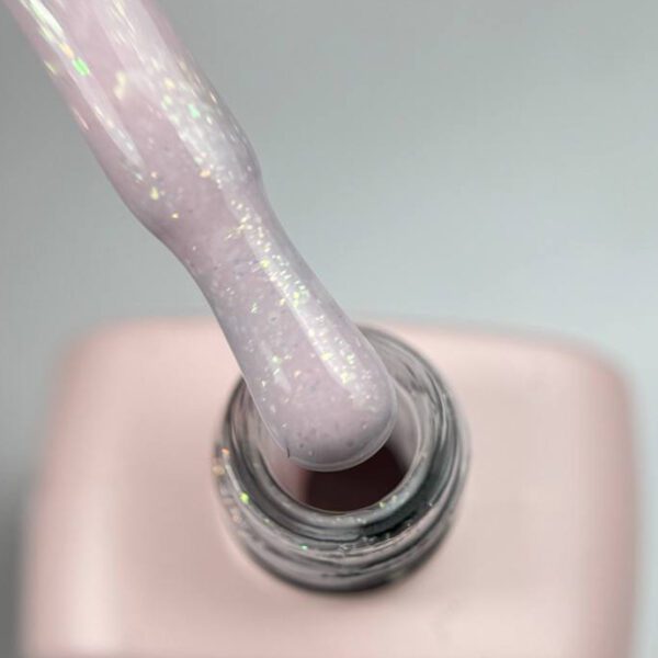 Base Rubber Glitter 06 illusion beauty Nails - 10ml - Imagen 2