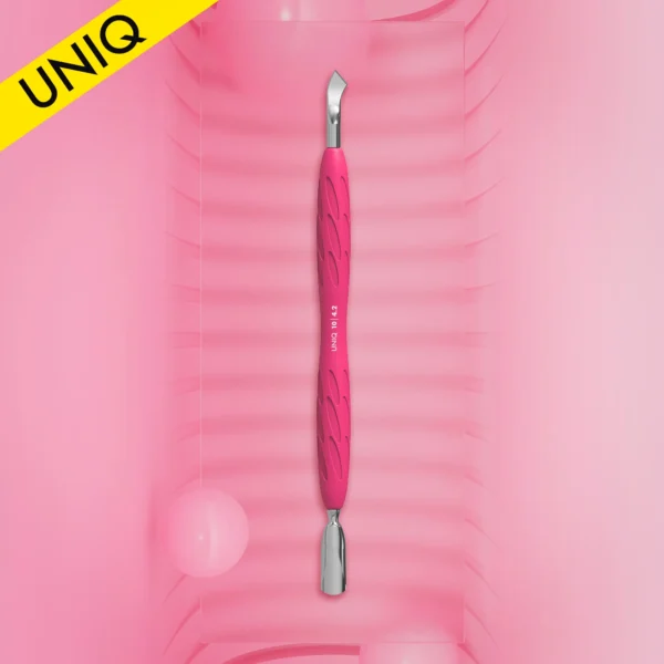 Empujador Para Manicura Con Mango De Silicona "Gummy" UNIQ 10 TYPE 4.2 Staleks PQ-10/4.2