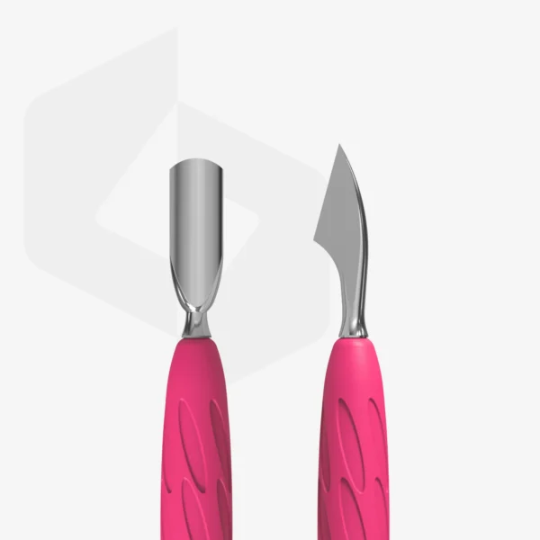 Empujador Para Manicura Con Mango De Silicona "Gummy" UNIQ 10 TYPE 3 Staleks PQ-10/3 - Imagen 2