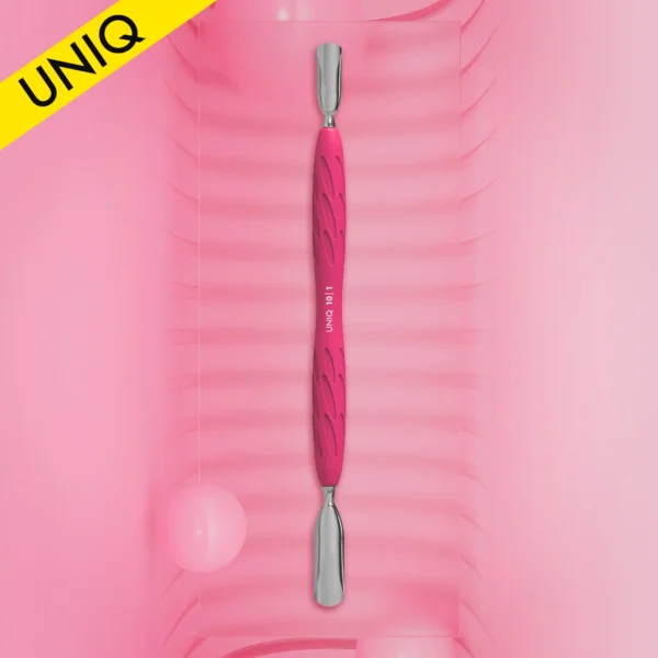 Empujador Para Manicura Con Mango De Silicona "Gummy" UNIQ 10 TYPE 1 Staleks PQ-10/1