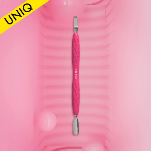 Empujador Para Manicura Con Mango De Silicona "Gummy" UNIQ 10 TYPE 5 Staleks PQ-10/5