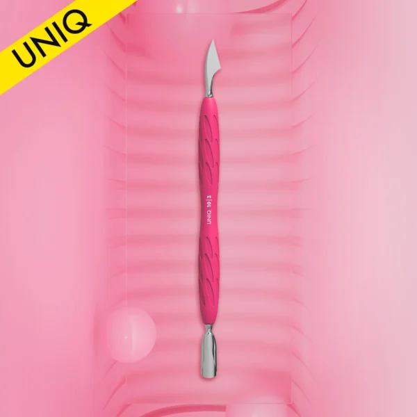 Empujador Para Manicura Con Mango De Silicona "Gummy" UNIQ 10 TYPE 3 Staleks PQ-10/3