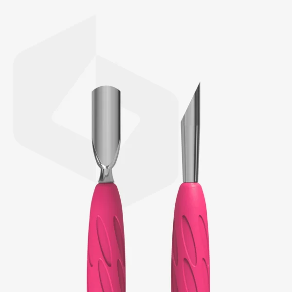 Empujador Para Manicura Con Mango De Silicona "Gummy" UNIQ 10 TYPE 2 Staleks PQ-10/2 - Imagen 2