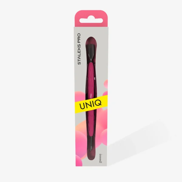 Empujador Para Manicura Con Mango De Silicona "Gummy" UNIQ 10 TYPE 2 Staleks PQ-10/2 - Imagen 4