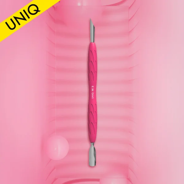 Empujador Para Manicura Con Mango De Silicona "Gummy" UNIQ 10 TYPE 2 Staleks PQ-10/2