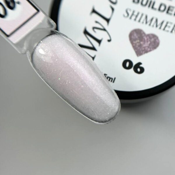 Gel Builder Shimmer 06 illusion beauty Nails - 15ml - Imagen 2