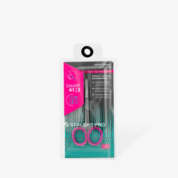Tijeras Profesionales Con Ganchito Para Cutícula SMART 41 TYPE 3 Staleks SS-41/3 - Imagen 4