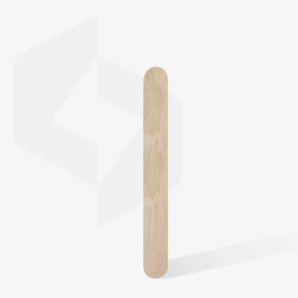 Base Lima De Madera Desechable Recta EXPERT 20 (Pack 50 unds) Staleks WBE-20 - Imagen 2