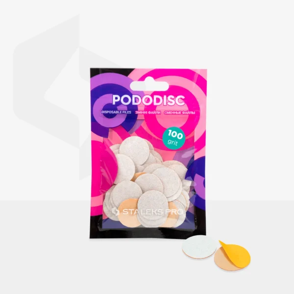 Recambios Blancos Para Disco De Pedicura PODODISC STALEKS PRO M (Grano 100-50 Uds) Staleks PDF-20-100W - Imagen 3