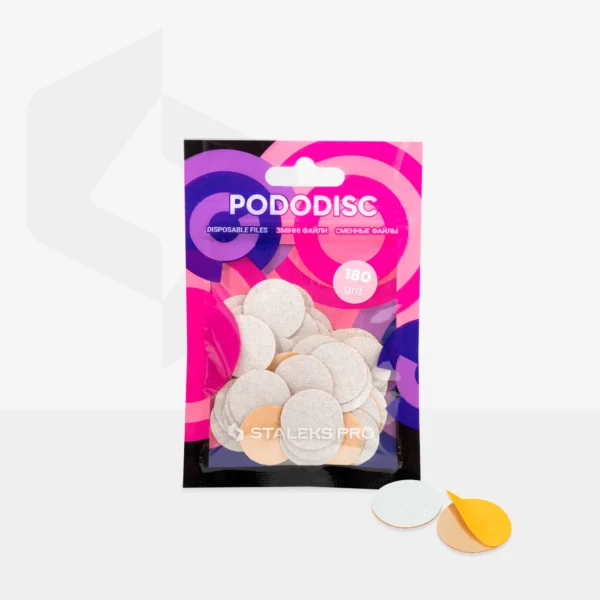 Recambios Blancos Para Disco De Pedicura PODODISC STALEKS PRO M (Grano 180-50 Uds) Staleks PDF-20-180W - Imagen 3