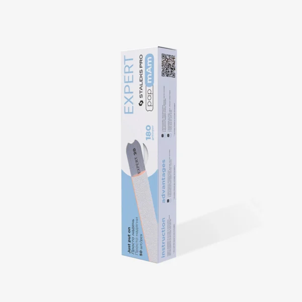 Limas Desechables Blancas De PapmAm para base de lima recta EXPERT 22 (50 Unidades) Staleks DFCE-22-180W - Imagen 3