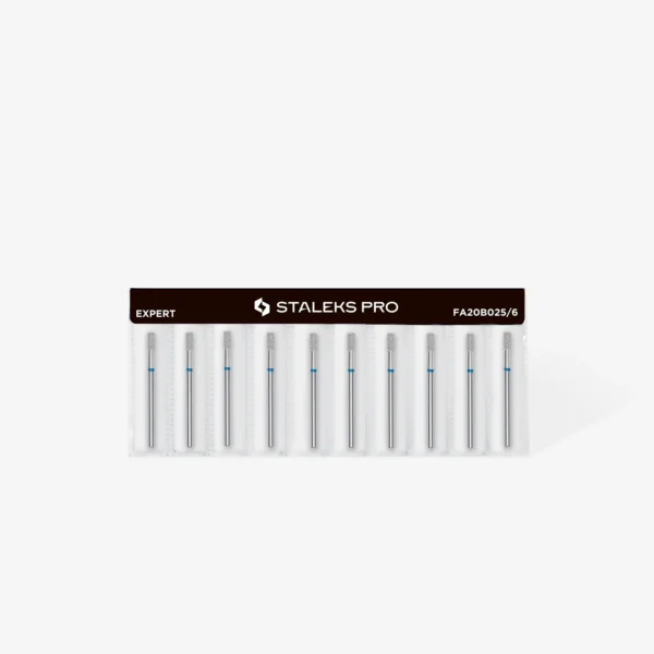Fresa manicura Punta Diamante, «Cilindro» 2.5mm Staleks #29 SKU: FA20B025/6 - Imagen 3